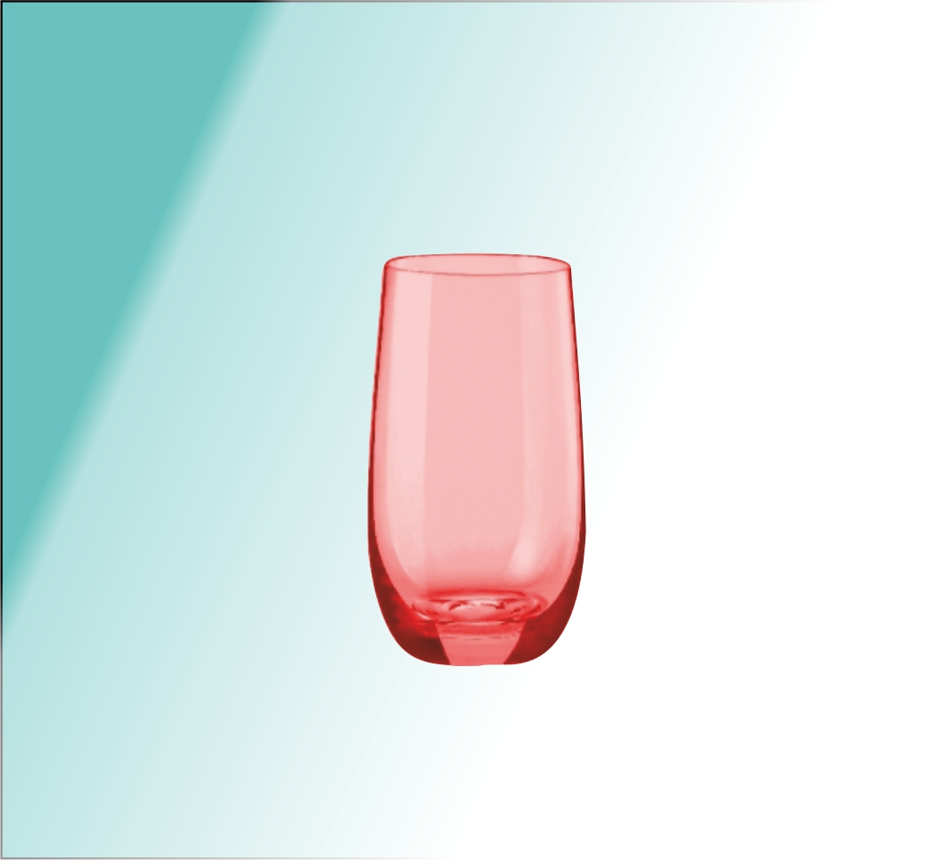 Wasserglas rot 0,3 l "Invitation" (36)